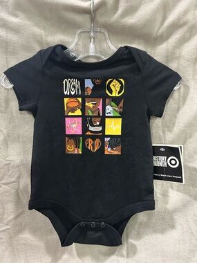 Target Black Graphic 'Dream' Blocks One-Piece